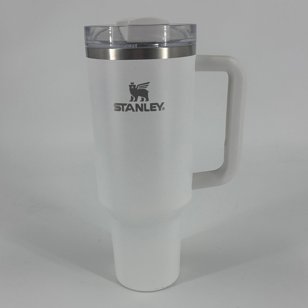 Stanley White Travel Mug 40 oz EUC